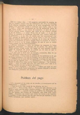 Nobleza del pago