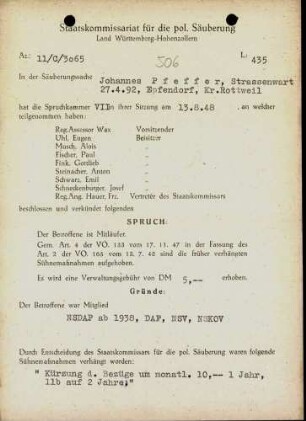 Pfeffer, Johann