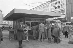 Kiosk von Dieter Greb in der Kaiserstraße am Europaplatz