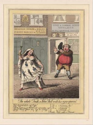 The whole truth , or John Bull with his eyes opened