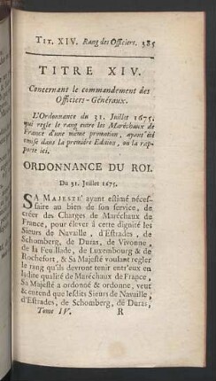 Titre XIV.