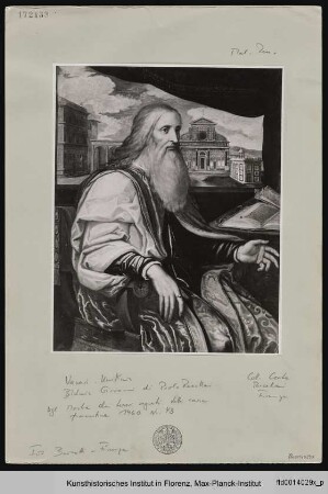 Bildnis des Giovanni di Paolo Rucellai