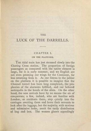 The luck of the Darrels : a novel ; in two volumes, 1