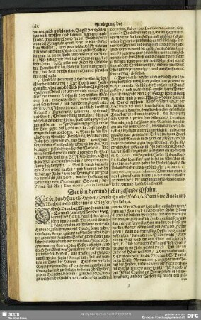 Auslegung des hundert und siebenzehenden Psalms