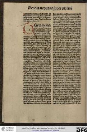 Terret me domine deus meus, terret me vita mea, terret et mors mea, terret vita mea quia infructuosa et sterilis...