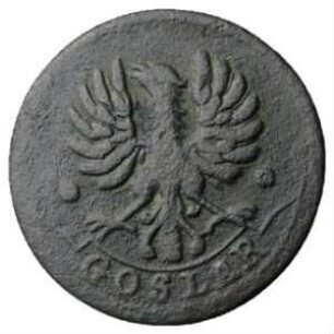 Fundmünze, Pfennig, 1734