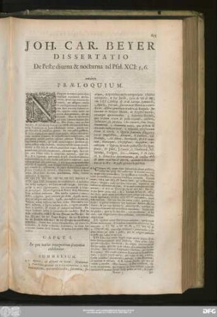 Caput I. In quo variae interpretum sententiae exhibentur.