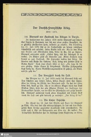 Der Deutsch-Französische Krieg : 1870-1871