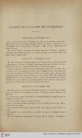 5.F.15.1922: Bulletin de l'académie des inscriptions