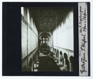 Hildesheim, St. Michael : Innenansicht nach W