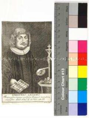 Porträt des evangelischen Theologen Johann Grambs