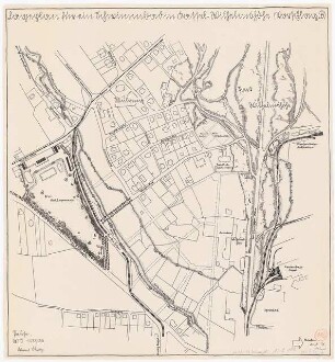Schwimmbad, Kassel-Wilhelmshöhe: Lageplan 1:200