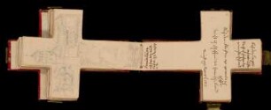 Bleistiftzeichnung: Ansicht der Trendelburg. 2. Juny 1827