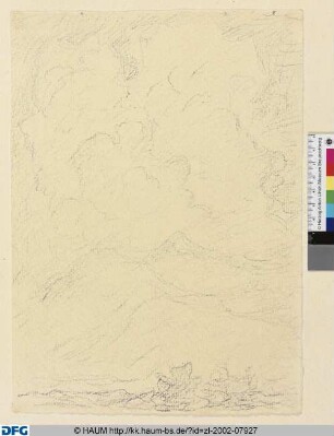 Wolkenstudie