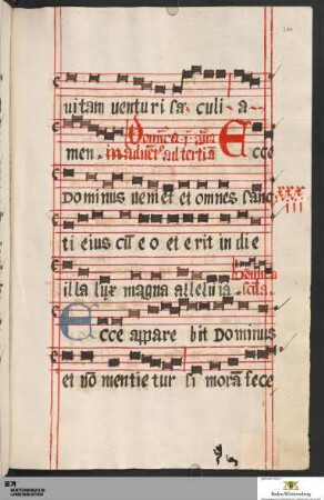 Antiphonen zu den kleinen Horen von Advent bis Ostern