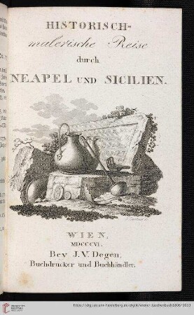 Historisch-malerische Reise durch Neapel und Sicilien
