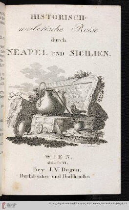 Historisch-malerische Reise durch Neapel und Sicilien