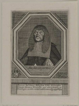 Bildnis des Ioannes Guilielmus Hilleßem