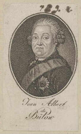 Bildnis des Jean Albert de Bülow