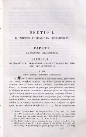 Institutiones iuris ecclesiastici Germaniae inprimis et Bavariae accommodatae, 2. Ius ecclesiasticum privatum