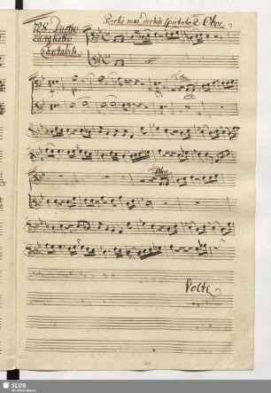 728. Duetto: Perche mai, destin spietato / Naumann, J.G.