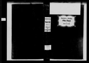 Kuppenheim, israelitische Gemeinde: Heiratsbuch 1814-1869