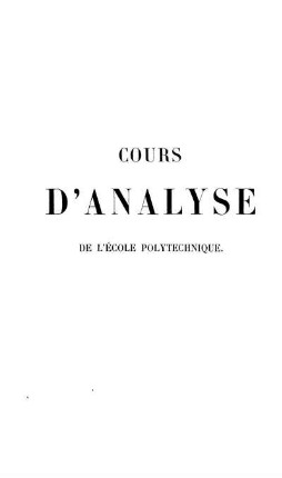 Tome 2: Cours d'analyse de l'école polytechnique. Tome 2