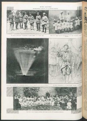 Informaciones gráficas de la guerra europea [Fotografías y dibujo]