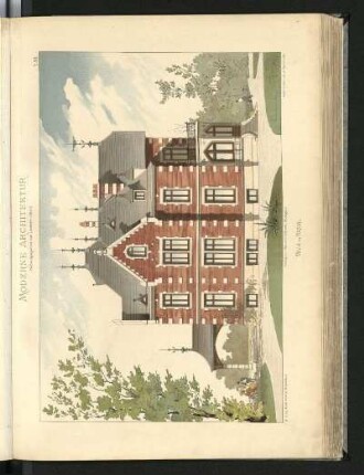Villa in Basel, E. Jung, Architekt in Winterthur