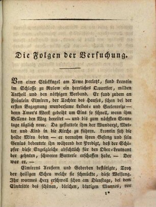 Sämmtliche Schriften, 48. Die Folgen der Versuchung. Der Schieferdecker. Die Brille. Die Filzschuhe der Eurynome