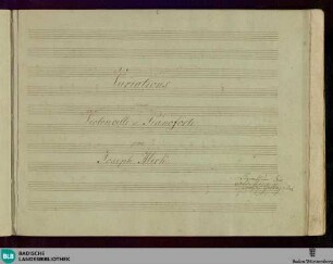 Variazioni alla Monferrina : con violoncello obligato