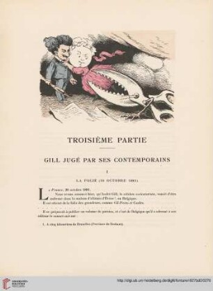 Gill jugé par ses contemporains