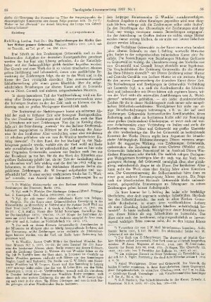 55-57 [Rezension] Behling, Lottlisa, Die Handzeichnungen des Mathis Gothart Nithart genannt Grünewald