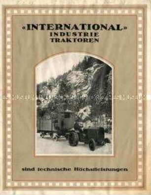Internationale Industrie-Traktoren