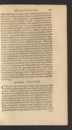 De Templis. Cap. LVIII.