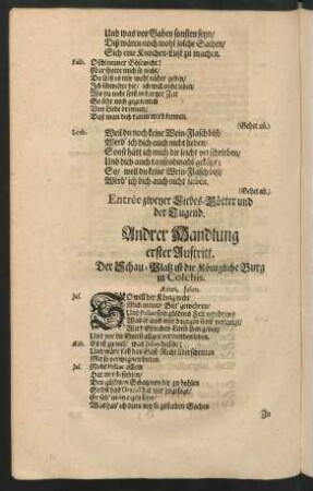 Andrer Handlung ...