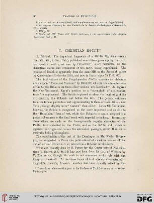 Progress of Egyptology : christian Egypt
