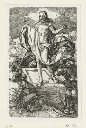 Auferstehung, Blatt 15 der Folge "Passion Christi"