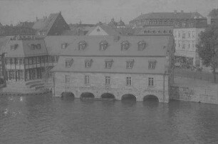 Bamberg: Fischerhäuser am Regnitzufer [Schlachthaus]