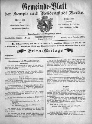 1893,45: No. 45, 5. November 1893