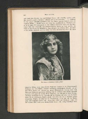 Mlle. Edwina als Desdemona in Verdis "Othello"