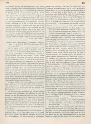 189-190 [Rezension] Bracker, Detlef, Immanuel