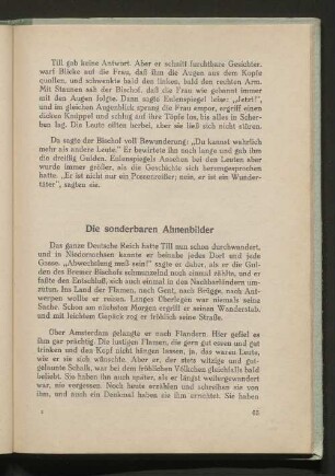 Die sonderbaren Ahnenbilder