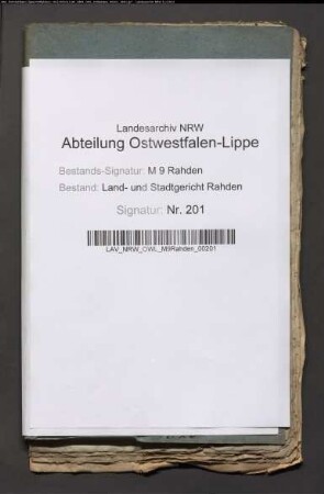 Erblasser: Rosenberg, Sara: