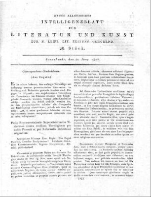 1807-06-20 : 28. Stück