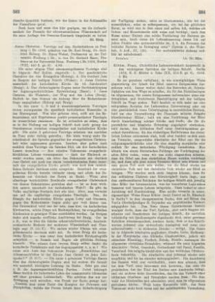 583-584 [Rezension] Jesus Christus