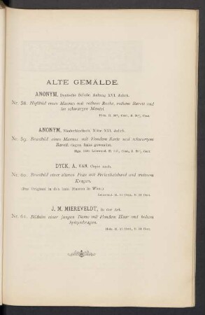 Alte Gemälde