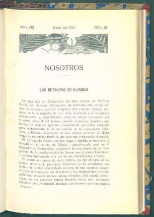 Los retratos de Ramirez
