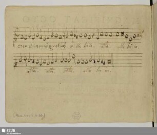 Anonymus: Deo dicamus gratias