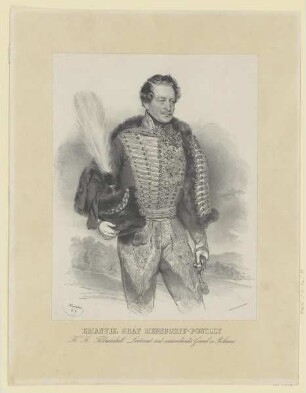 Bildnis des Emanuel Graf Mensdorff-Pouilly